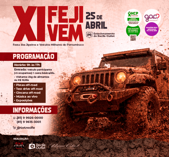 XI FEJI VEM 25 DE ABRIL DE 2026